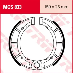 Sonderaktion TRW Lucas Bremsbacken MCS833