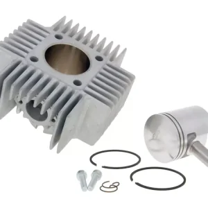 Kostenloser Rückversand Zylinderkit Airsal Sport 58,8ccm 43,5mm für Morini M1, M101, Motoesa Mini, Testi 10 50