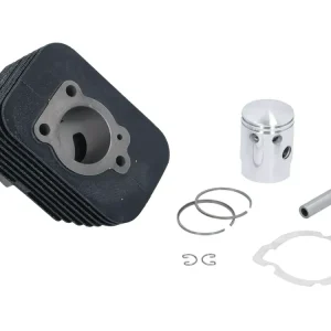 Sofort Bestellen Zylinderkit DR 50ccm 38,4mm, 10mm Kolbenbolzen für Piaggio Boss, Bravo, Ciao, Grillo, Si