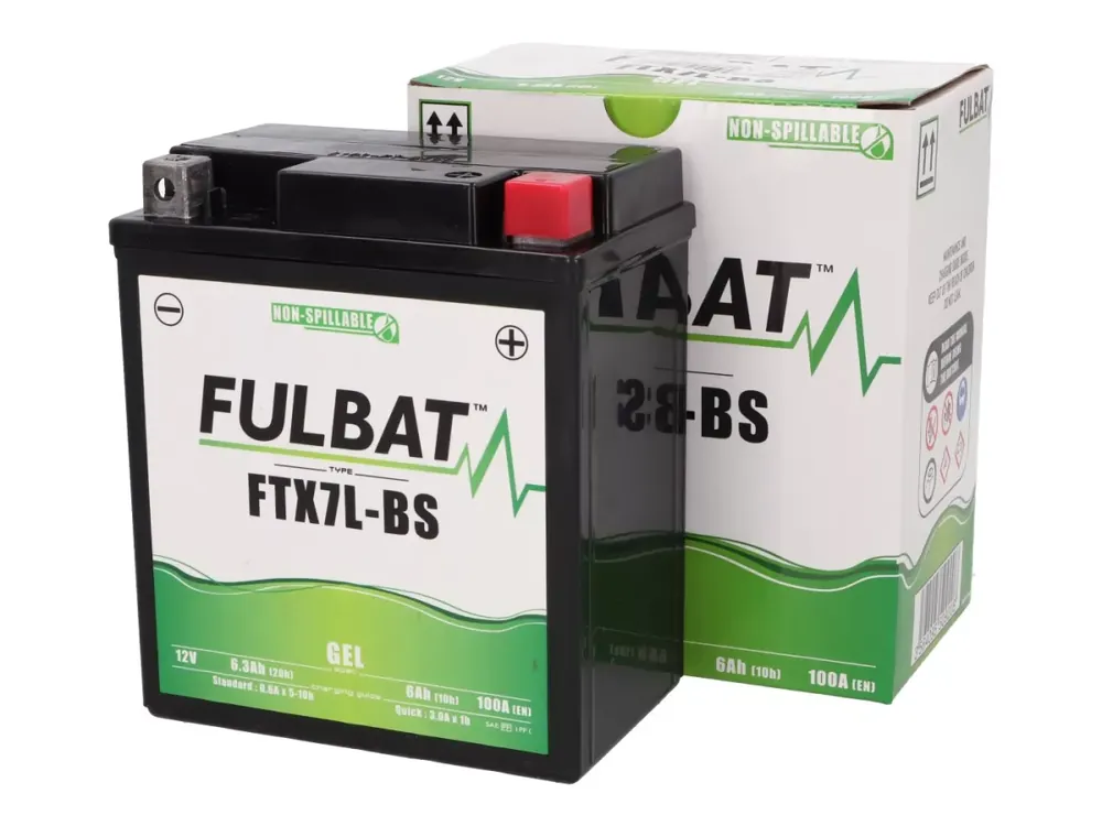 Markenprodukt Batterie Fulbat FTX7L-BS GEL