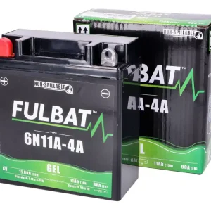 Batterie Fulbat 6N11A-4A 6V 11Ah GEL für Simson S50, S51, SR50, SR80, MZ TS, ES, ETS Bestseller