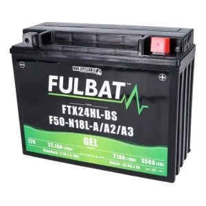 Batterie Fulbat FTX24HL-BS F50N-18L-A/A2/A3 GEL für Motorrad, Rasentraktor, Aufsitzmäher, Rasenmäher, Gartengerät, SSV, UTV Finale Aktion