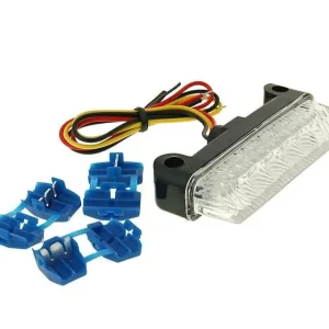 Rücklicht LED klar 78x16mm universal Markenware