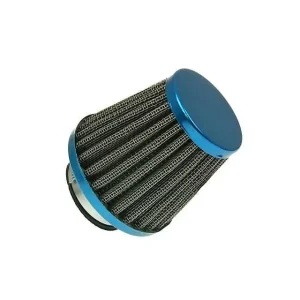 Billig Luftfilter Powerfilter 38mm blau