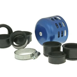 Luftfilter Powerfilter Alu Kappe 28-47mm blau Knallerangebot