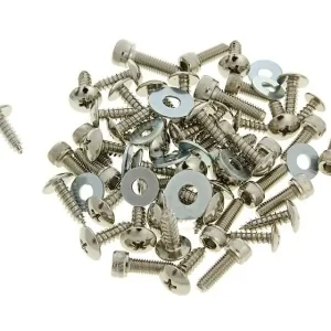 Neue Ware Schraubensatz Verkleidung Chrom für Yamaha Aerox, MBK Nitro