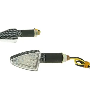 Blinker Set M10 LED Carbon-Look Mini, lang Direkt Vom Hersteller