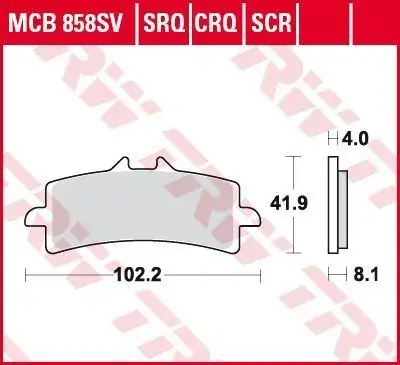 Scheibenbremsbeläge passend für diverse Motorradmodelle Direktkauf