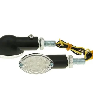 Neuheit Blinker Set M10 LED Blast schwarz