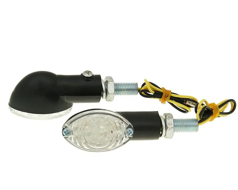 Neuheit Blinker Set M10 LED Blast schwarz