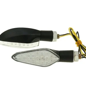 Blinker Set M10 LED Shadow schwarz Top-Angebot