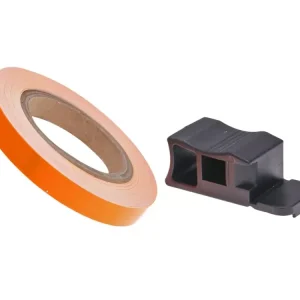 Günstig Felgenrand Aufkleber 7mm - neonorange - 600cm