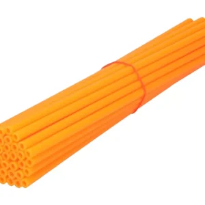 Kostenloser Rückversand Speichencover Set 250mm orange - 36 Stück