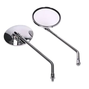 Kostenloser Versand Spiegel Set M8 Chrom rund