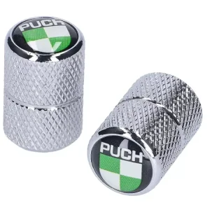 Ventilkappen Set mit Puch-Logo Finale Aktion
