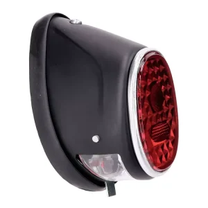 Rücklicht Mofa oval schwarz universal für Puch MS, MV, Maxi, Kreidler, Zündapp Online Kaufen