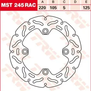 Sale TRW Bremsscheibe starr MST245RAC passend für Triumph Modelle