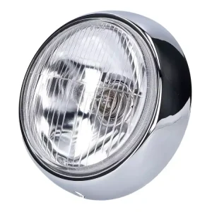 Top-Preis Scheinwerfereinsatz rund 85mm / 109mm verchromt für Puch MS, VS, MV, DS 1 (alt)