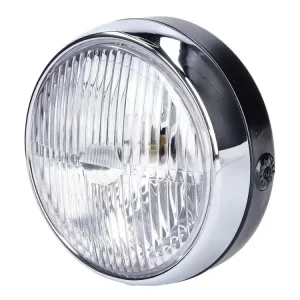 Schnäppchen Scheinwerfer rund schwarz universal 145mm für Mofa, Kleinkraftrad