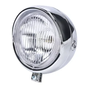 Abverkauf Scheinwerfer rund verchromt Retro universal für Puch, Kreidler, Zündapp uvm.