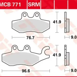 Scheibenbremsbeläge MCB771 passend für Piaggio Roller Beliebt