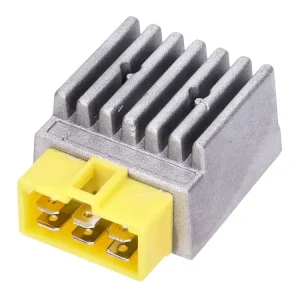 Neu Im Sortiment Regler / Gleichrichter mit Blinkgeber, Stecker gelb für Derbi Senda, GPR, Aprilia RX, SX 50, Gilera RCR