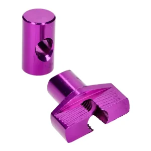 Echt Bremszug Einsteller Set M6 Aluminium lila - universal