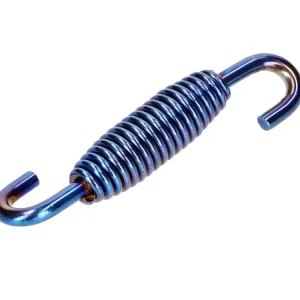 Feder Auspuff Krümmer Edelstahl Titanoptik 55mm - Kopf beidseitig drehbar Sofort Bestellen