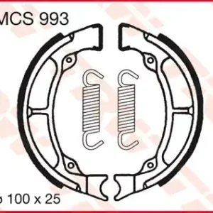 Bremsbacken MCS993 passend für Suzuki TS 50 XK SA11C Knallerangebot