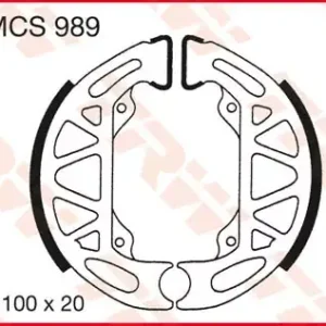 Rabatt Bremsbacken MCS989 passend für Piaggio und Gilera Roller