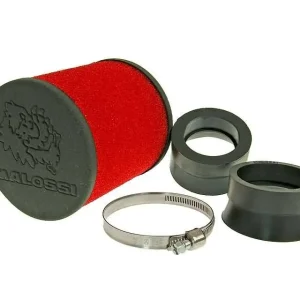 Markenprodukt Luftfilter Malossi Red Filter E16 rund 42 / 50 / 58,5mm gerade rot-schwarz