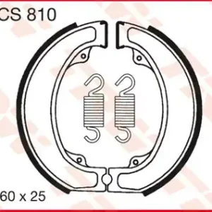 Geprüft Bremsbacken MCS810 passend für Honda XL 500 S