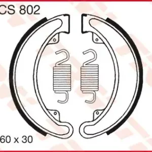Markenprodukt Bremsbacken MCS802 passend für Honda CB & CJ Modelle