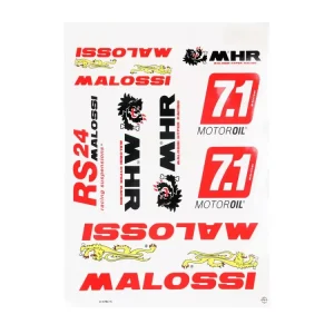 Finale Aktion Aufklebersatz Malossi DIN-A3