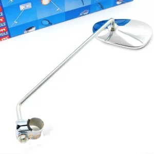 Spiegel bumm Lenker Gebogen 120x75mm 265mm Mit Schelle 22mm für Zündapp, Hercules, Kreidler, Miele, DKW, NSU, Gritzner, Puch Sale