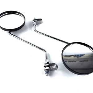 Mega-Angebot Spiegel Rund 110mm mit Schelle 22mm für Zündapp, Hercules, Puch, KTM, DKW, Simson, Rixe, Kreidler