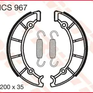 Bremsbacken MCS967 passend für Yamaha SR 500 SP Must-Have