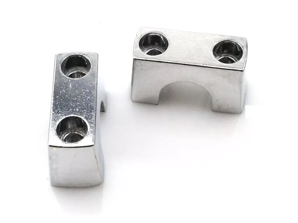 Lenkerklemmen Metall 22mm 30mm Lochabstand für Puch Maxi Expressversand