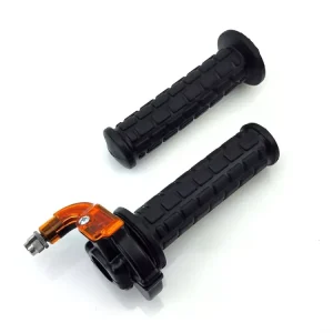 Kracherpreis Gasdrehgriff Metall 150mm Schwarz für Zündapp, Kreidler, Hercules, Puch, KTM