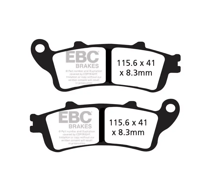 Schnäppchen EBC-FA261V Bremsbeläge passend für Honda ST1300 & GL1800