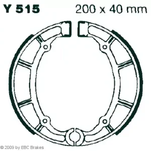 Direktkauf EBC-Y 515 Bremsbeläge passend für Yamaha Virago & Drag Star