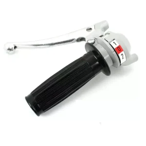 Schaltgriff 2-Gang Grau Silber für Zündapp Bergsteiger M 25, 50, ZR Z, Sachs 504, 505, Hercules Prima, M, KTM, DKW Highlight