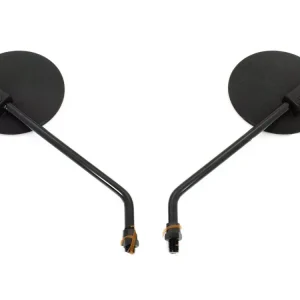 Preisreduziert Spiegel Schwarz Rund M10 Rechts Links für Honda, MT, MB, 50, 80