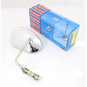 Neu Spiegel bumm Chrom Rechts Verkleinernd für Hercules, Miele, DKW, NSU, Zündapp, Kreidler, Puch