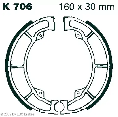 Sichere Zahlung EBC-K 706 Bremsbelagsatz passend für Kawasaki Modelle