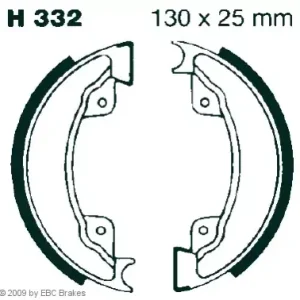 EBC-H 332 Bremsbeläge passend für Honda XL 500 R PD02 Meistverkauft