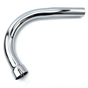 Sonderangebot Auspuffkrümmer Chrom 36mm Zylinderanschluss 32mm Auspuffanschluss für Zündapp CS, C, GTS, KS