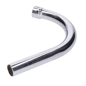 Aktuell Auspuffkrümmer 32mm Zylinderanschluss 30mm Auspuffanschluss Chrom für Zündapp C 50 Sport, Super, GTS