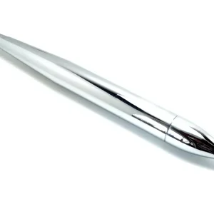 Direktkauf Auspuff Chrom Zigarrenform 26mm 690mm 60mm für DKW Super Hummel, Victoria, Express, Zündapp Bergsteiger M 25, 50 Typ 434, C 441, Combinette 433, Automatic Mofa Moped 442, 441