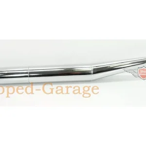 Nur Für Kurze Zeit Auspuff Jamarcol Knick 28mm Anschluss 70mm Durchmesser 695mm Chrom für Kreidler Florett LF, LH, RMC, RS, Flory, Zündapp CS, KS, GTS, ZD, Hercules, Puch